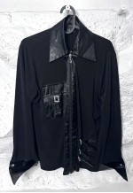 90s Fancy Glam Sexy Zip Jacket - XXL