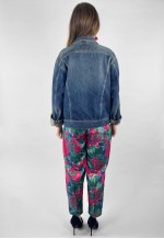 Vintage 80's Blue Denim Long Sleeve Jacket
