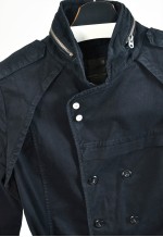 Vintage 00s trench coat on black