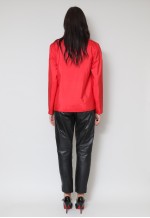 80's Vintage Blazer Red Lightweight Jacket Blazer
